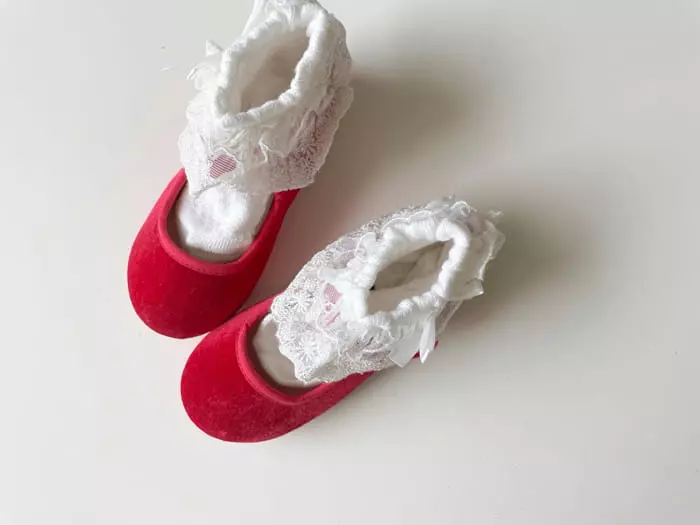 Teamand - Korean Children Fashion - #kidsshorts - Twice Lace Socks - 3