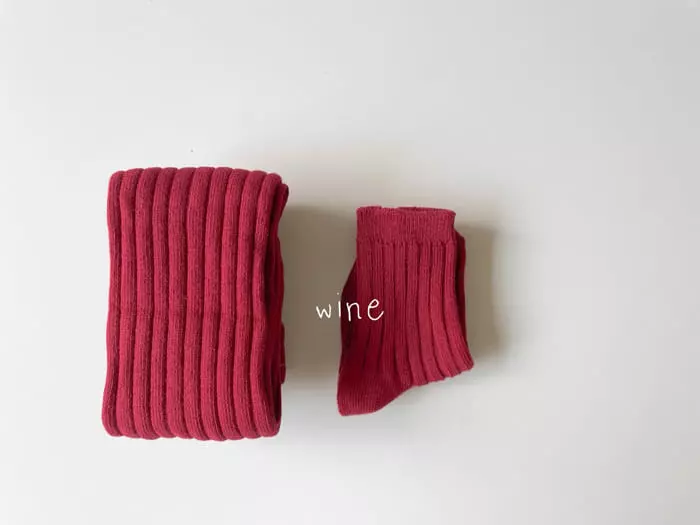 Teamand - Korean Children Fashion - #magicofchildhood - No Foot Leggings Sock Set - 9