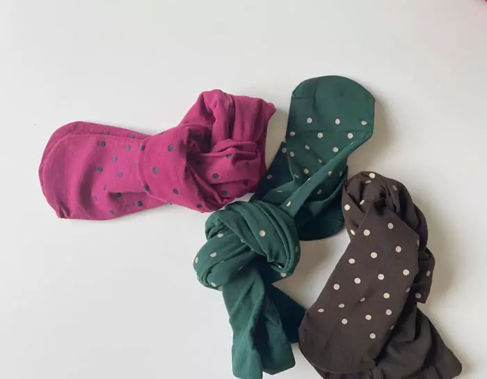Teamand - Korean Children Fashion - #minifashionista - Dot Stocking  - 6