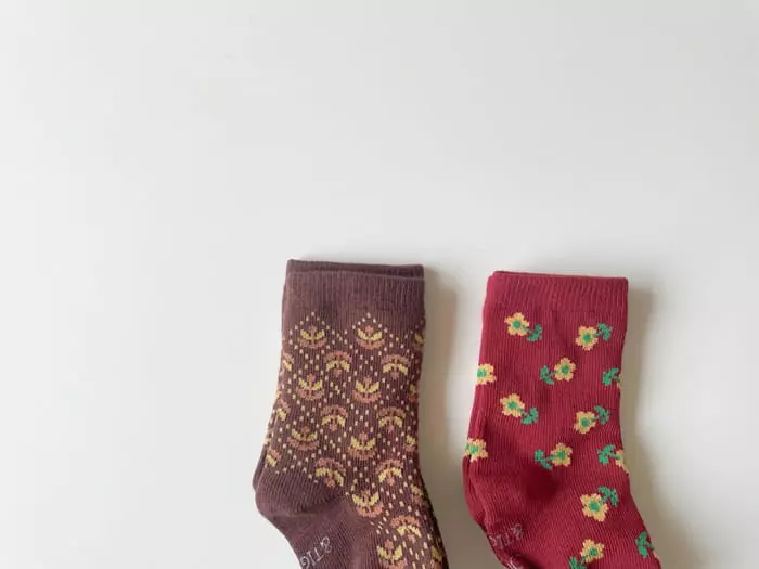 Teamand - Korean Children Fashion - #prettylittlegirls - Kitch Socks Set - 4
