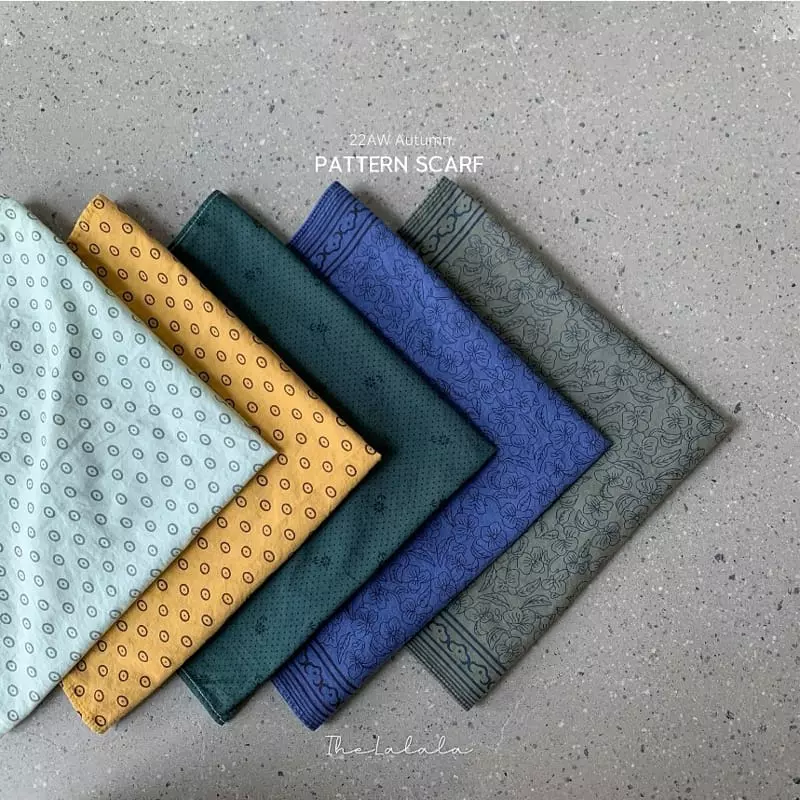 The Lalala - Korean Children Fashion - #designkidswear - Pattern Scarf