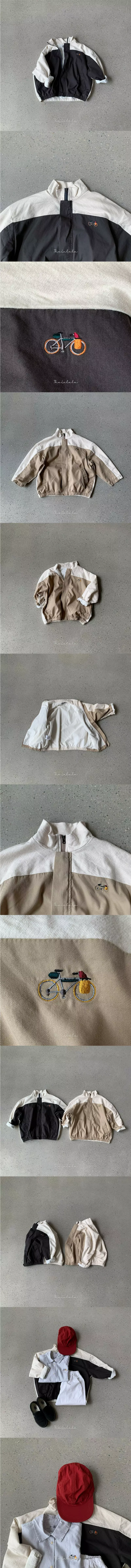 The Lalala - Korean Children Fashion - #fashionkids - Two Tone Jacket - 2