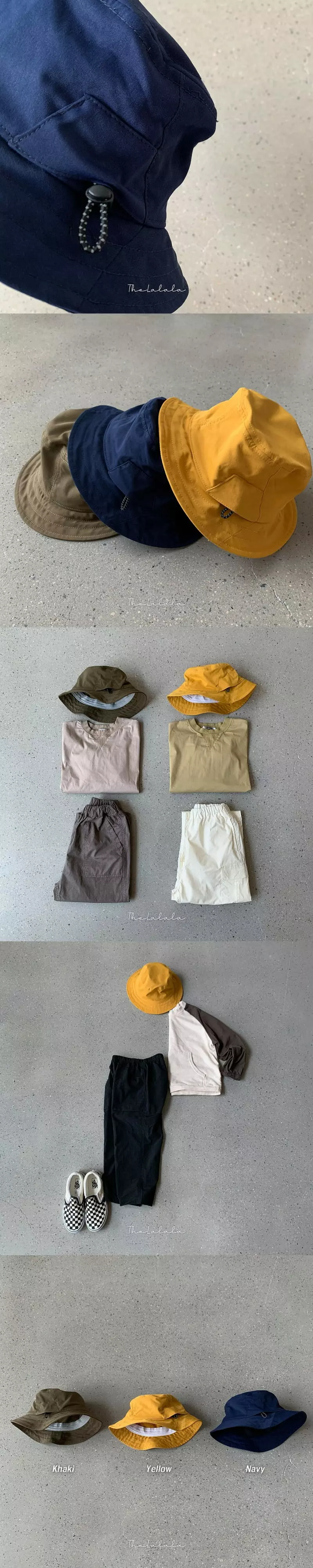 The Lalala - Korean Children Fashion - #kidsstore - Arc Bucket HAT - 3