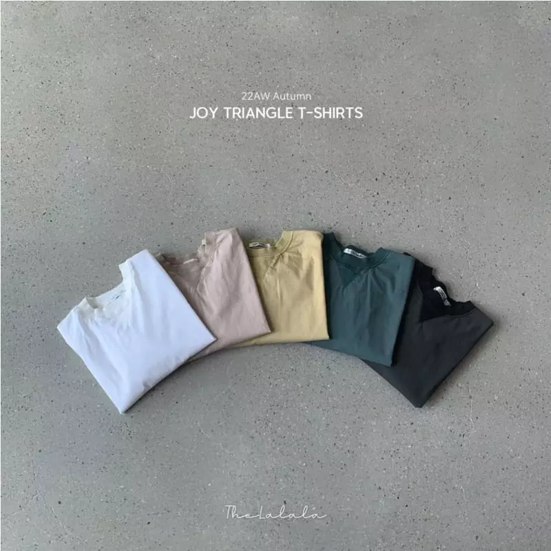 The Lalala - Korean Children Fashion - #kidzfashiontrend - Joy Triangle Tee