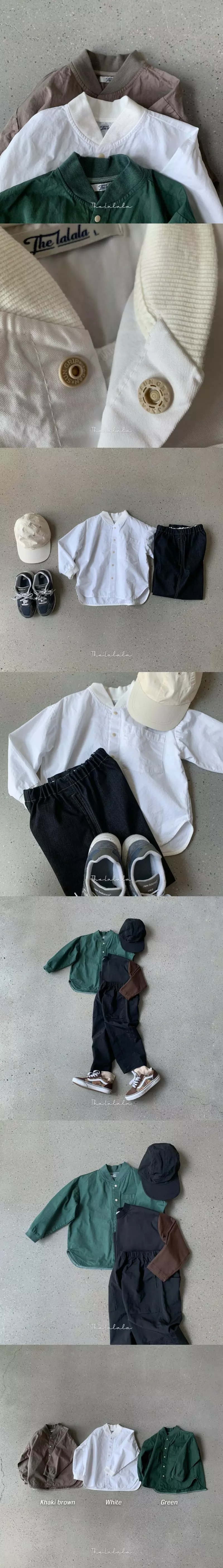 The Lalala - Korean Children Fashion - #littlefashionista - Blouson Shirt - 3