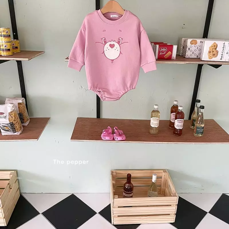 The Pepper - Korean Baby Fashion - #babyboutique - Color Bear Bodysuit - 2