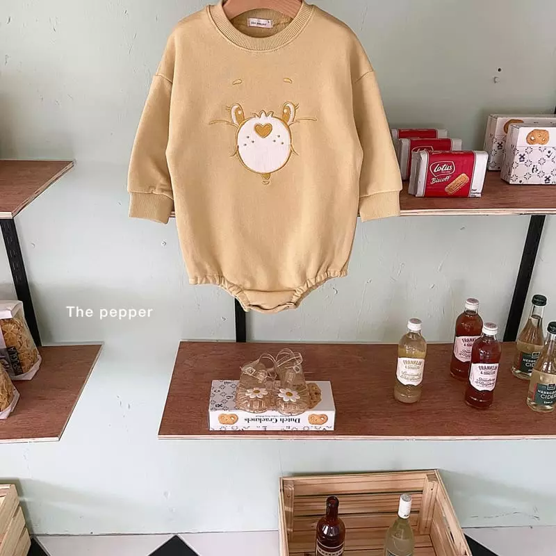 The Pepper - Korean Baby Fashion - #babyboutique - Color Bear Bodysuit - 4