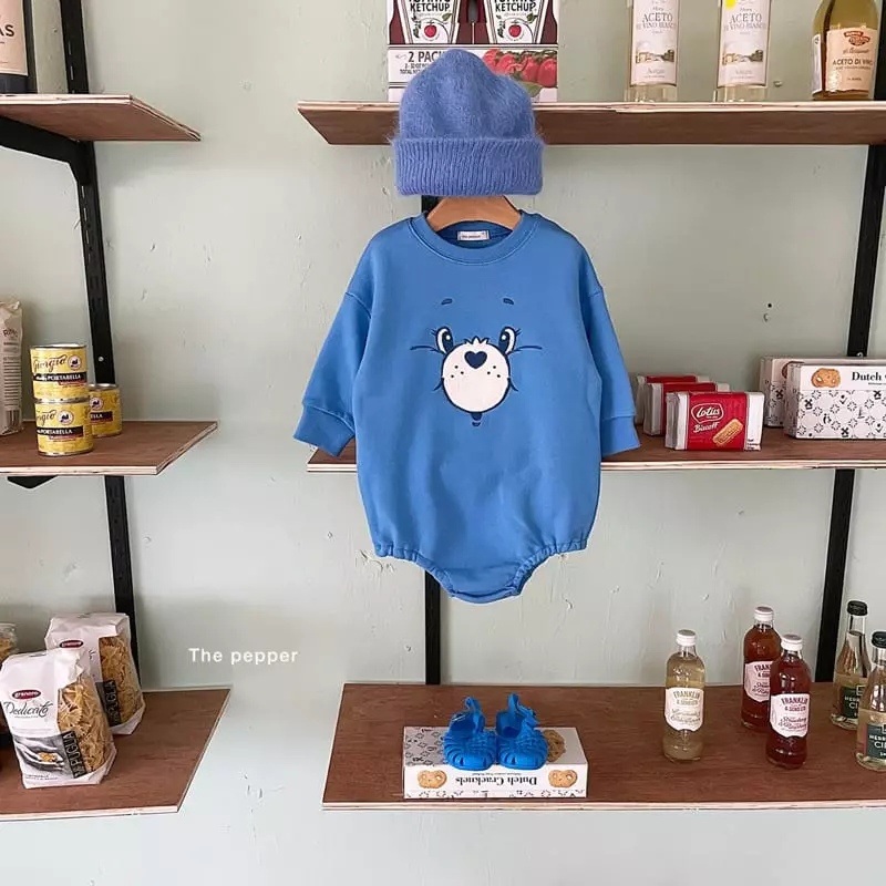 The Pepper - Korean Baby Fashion - #babyclothing - Color Bear Bodysuit - 5