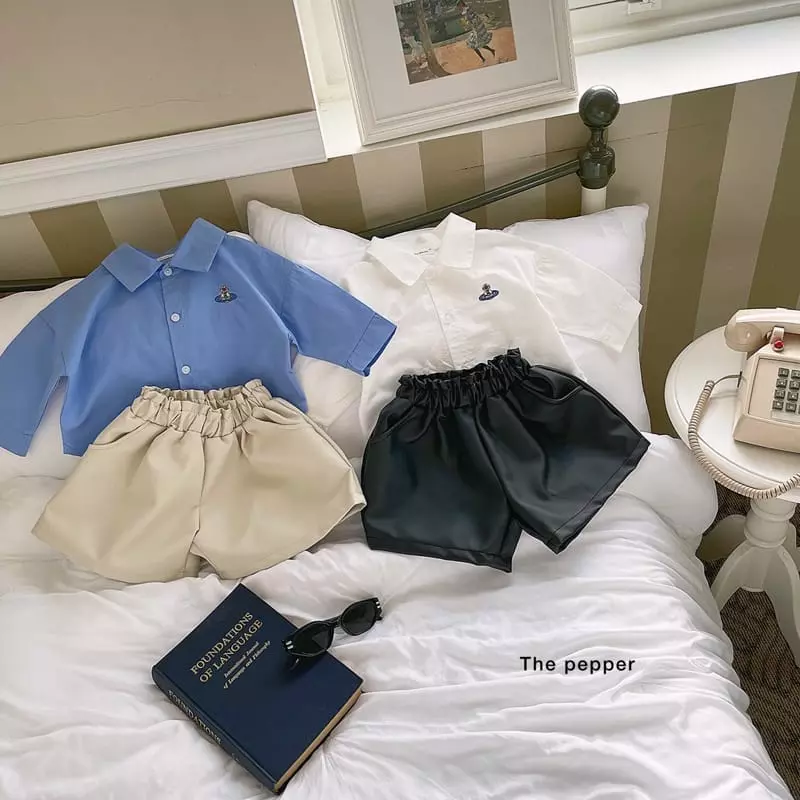 The Pepper - Korean Children Fashion - #designkidswear - Leather Skirt Pants