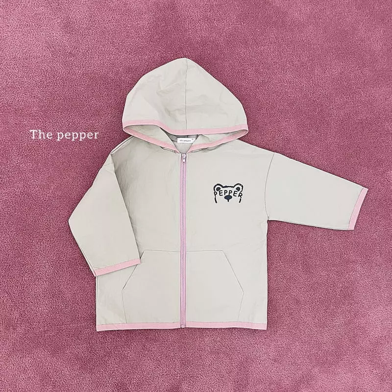 The Pepper - Korean Children Fashion - #designkidswear - Bear Color Windbreaker - 10