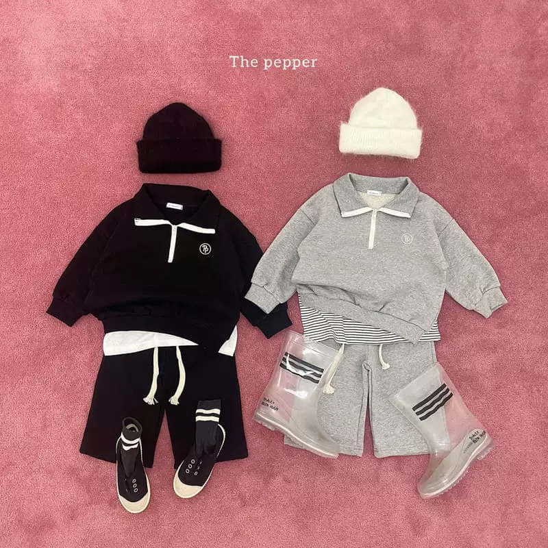 The Pepper - Korean Children Fashion - #designkidswear - Terry Pants - 8