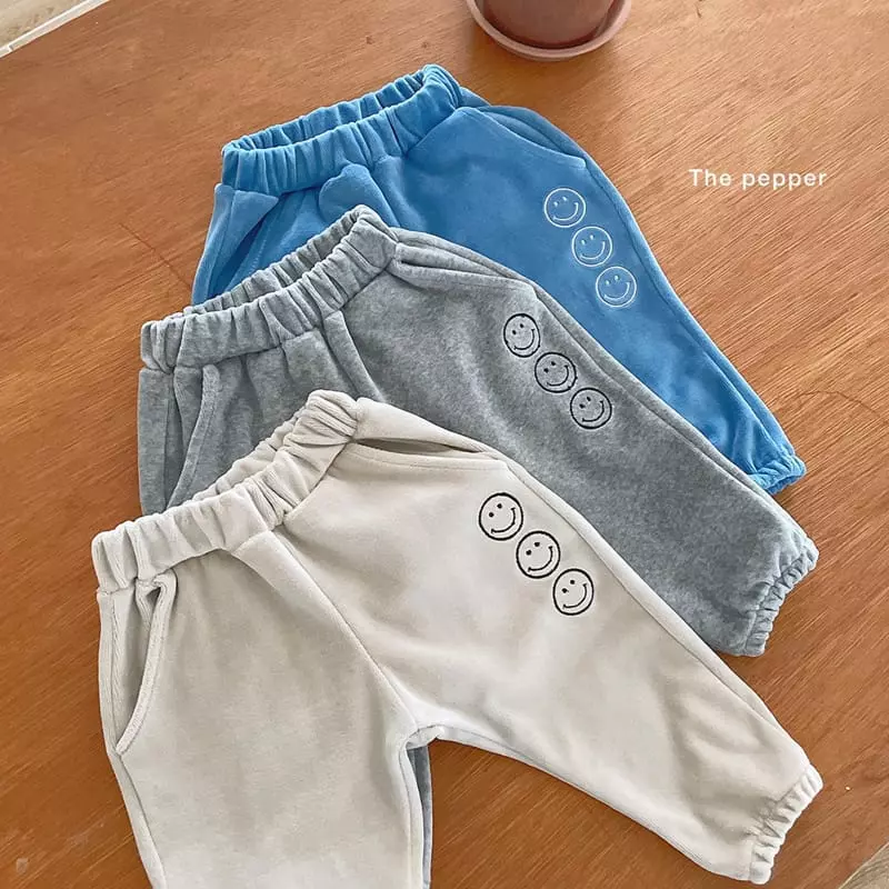 The Pepper - Korean Children Fashion - #discoveringself - Velvet Smile Pants