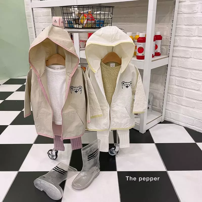 The Pepper - Korean Children Fashion - #discoveringself - Bear Color Windbreaker - 11