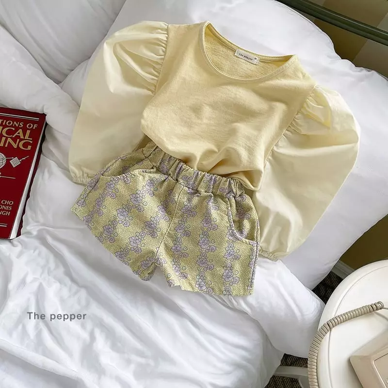The Pepper - Korean Children Fashion - #discoveringself - Puff Tee - 6
