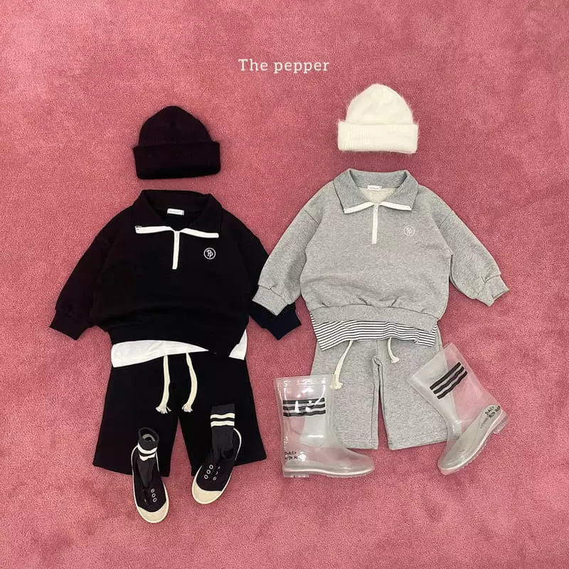 The Pepper - Korean Children Fashion - #fashionkids - Terry Pants - 10