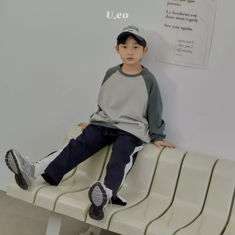 U Eo - Korean Children Fashion - #Kfashion4kids - Color Raglan Tee - 12
