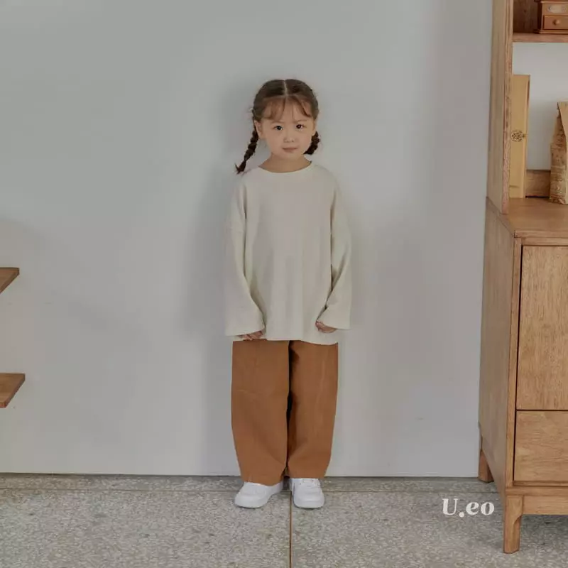 U Eo - Korean Children Fashion - #Kfashion4kids - Natural Tee - 6