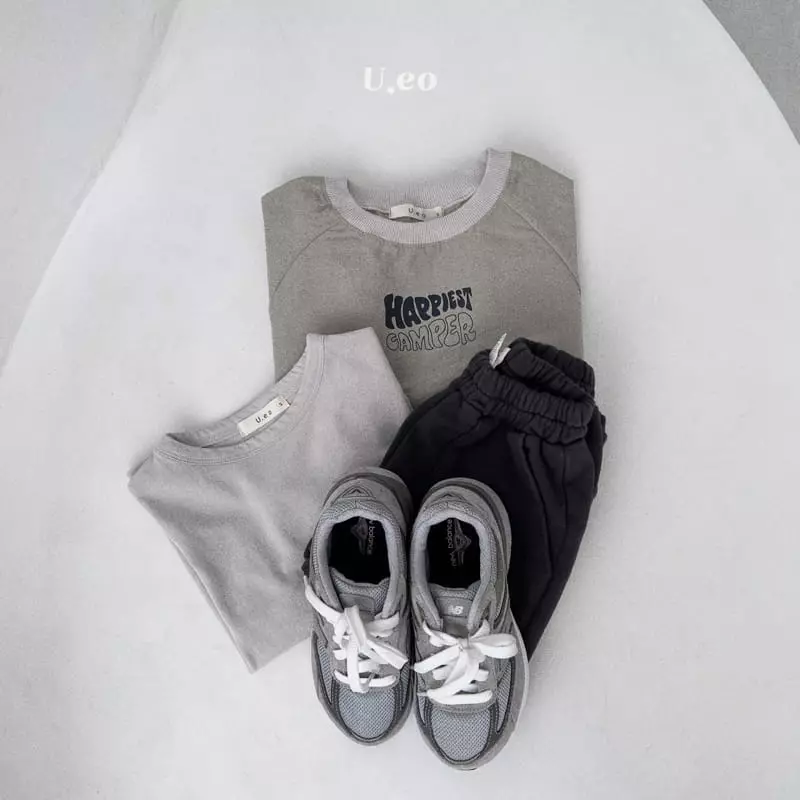U Eo - Korean Children Fashion - #Kfashion4kids - CAMPER Raglan Tee