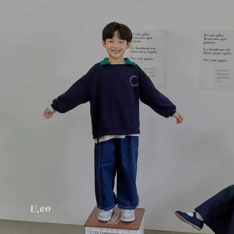 U Eo - Korean Children Fashion - #childofig - Wide Jeans - 9