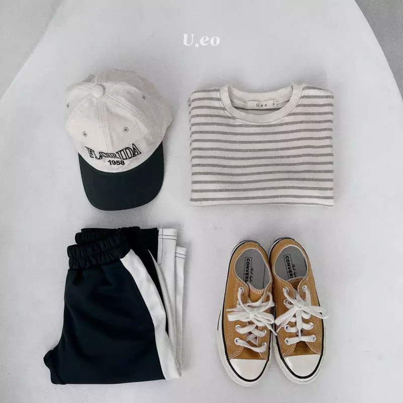 U Eo - Korean Children Fashion - #childofig - Line Track Pants - 2