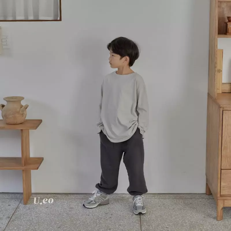 U Eo - Korean Children Fashion - #childrensboutique - Soft Slit Tee - 8