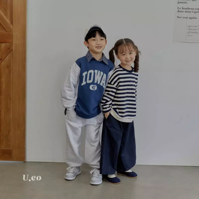 U Eo - Korean Children Fashion - #childrensboutique - IOWA Sweatshirt - 10