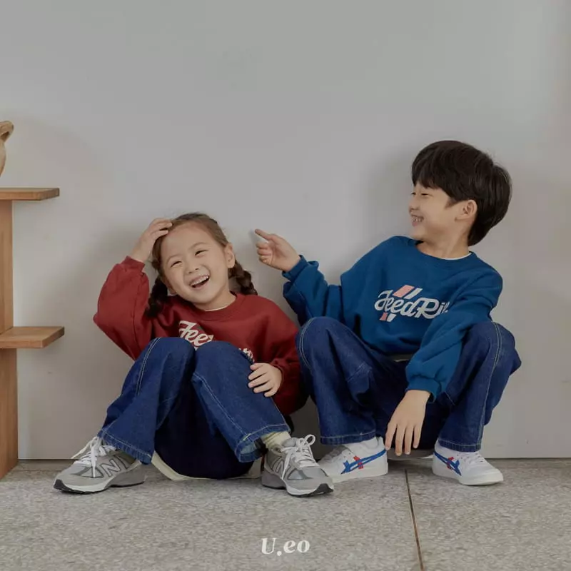 U Eo - Korean Children Fashion - #designkidswear - Wide Jeans - 11