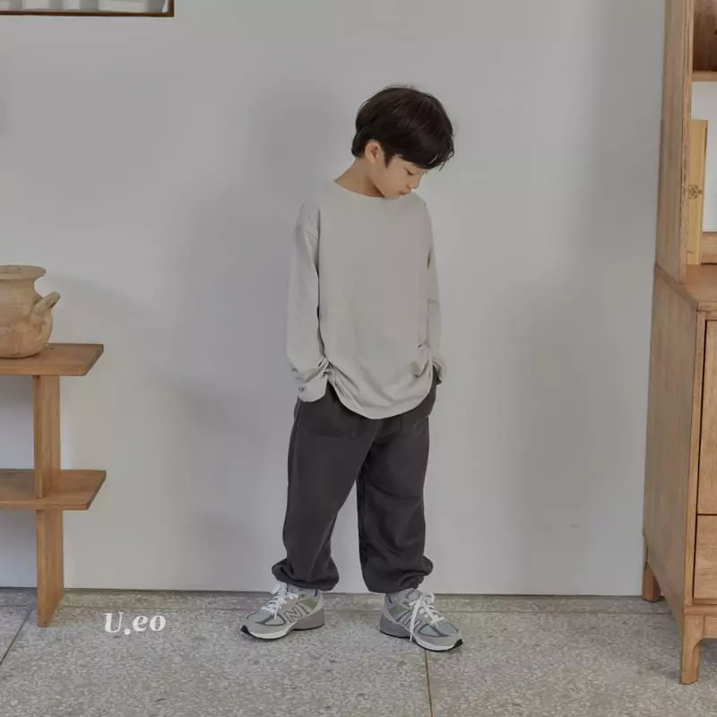U Eo - Korean Children Fashion - #designkidswear - Soft Slit Tee - 9