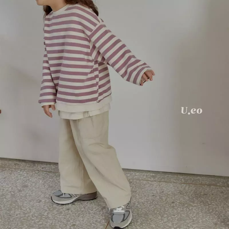 U Eo - Korean Children Fashion - #designkidswear - Side Pocket Pants - 7