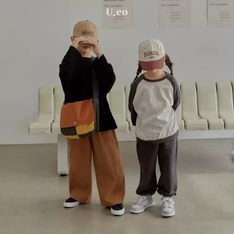 U Eo - Korean Children Fashion - #designkidswear - Color Raglan Tee - 6