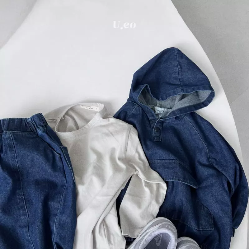U Eo - Korean Children Fashion - #designkidswear - Denim Pants - 2