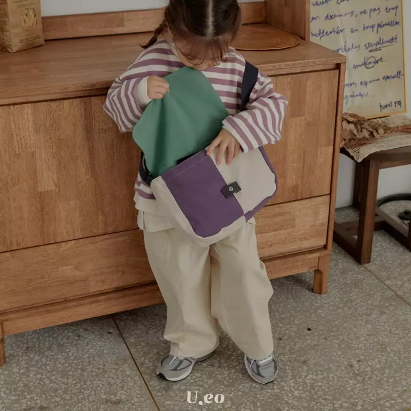 U Eo - Korean Children Fashion - #fashionkids - Color Paper Cross Bag - 10