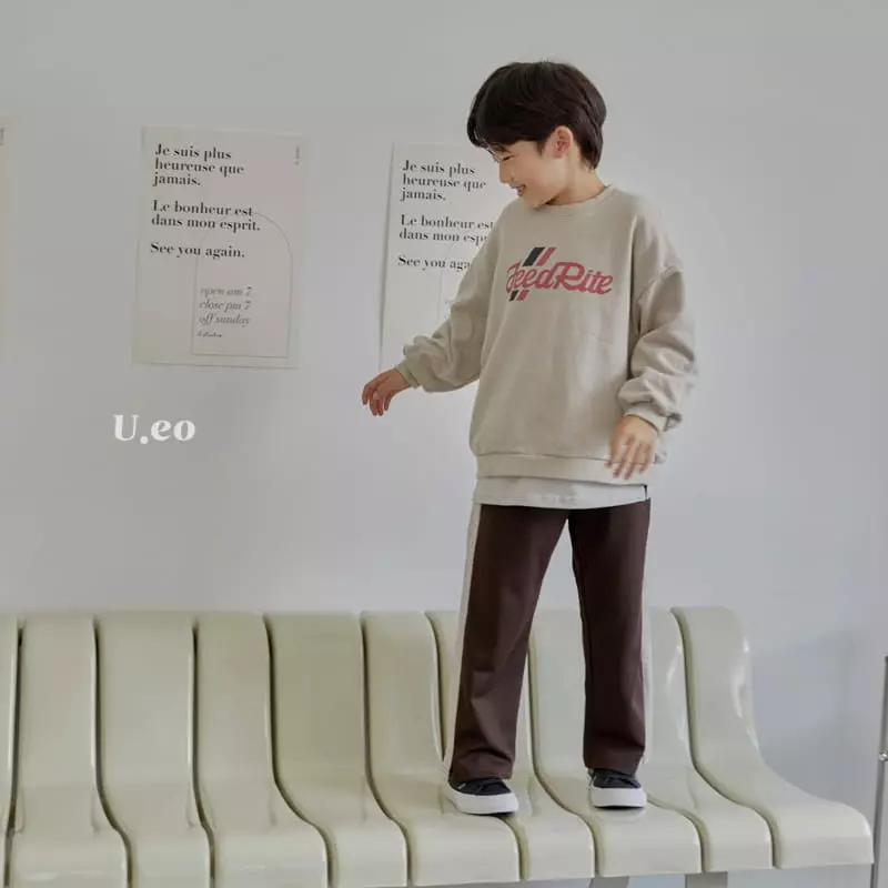 U Eo - Korean Children Fashion - #fashionkids - Line Track Pants - 6