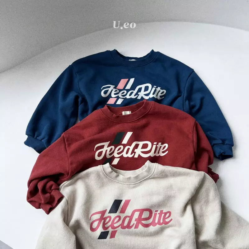 U Eo - Korean Children Fashion - #fashionkids - Trite Sweatshirt