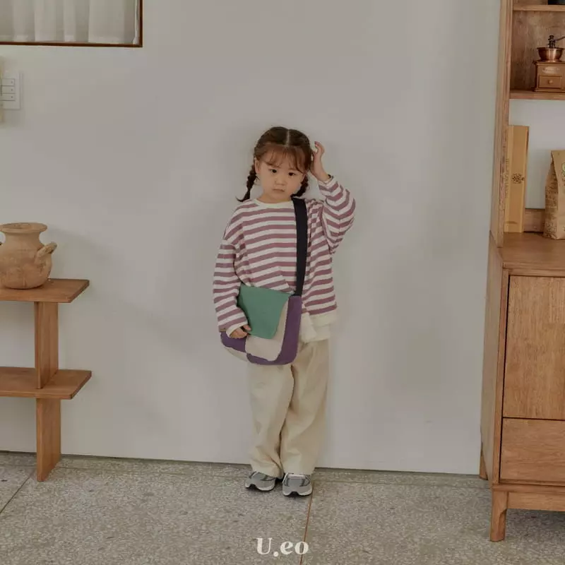 U Eo - Korean Children Fashion - #kidsshorts - Color Paper Cross Bag - 11