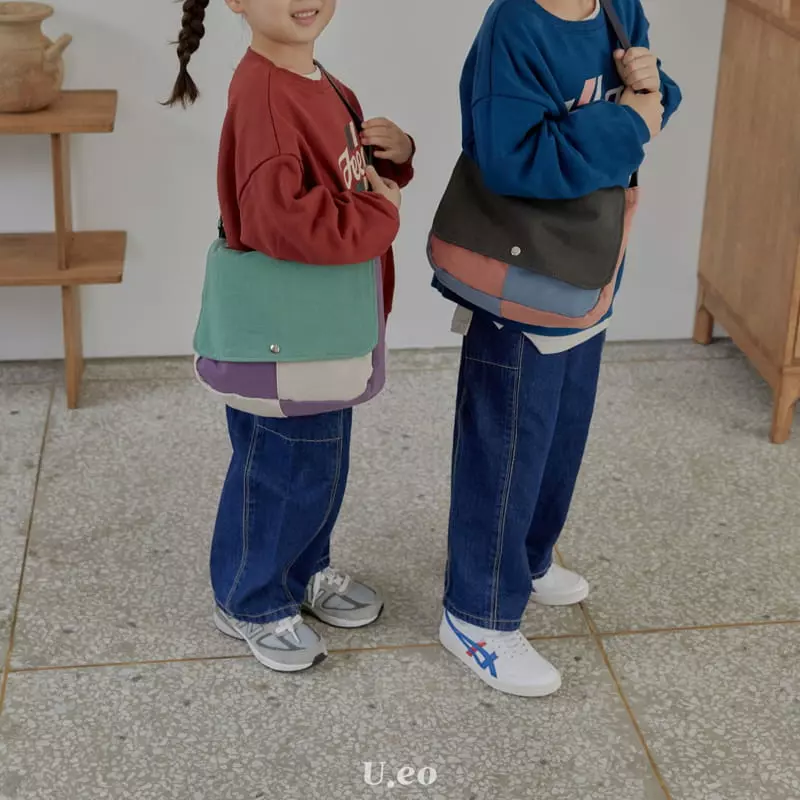 U Eo - Korean Children Fashion - #kidsstore - Color Paper Cross Bag - 12