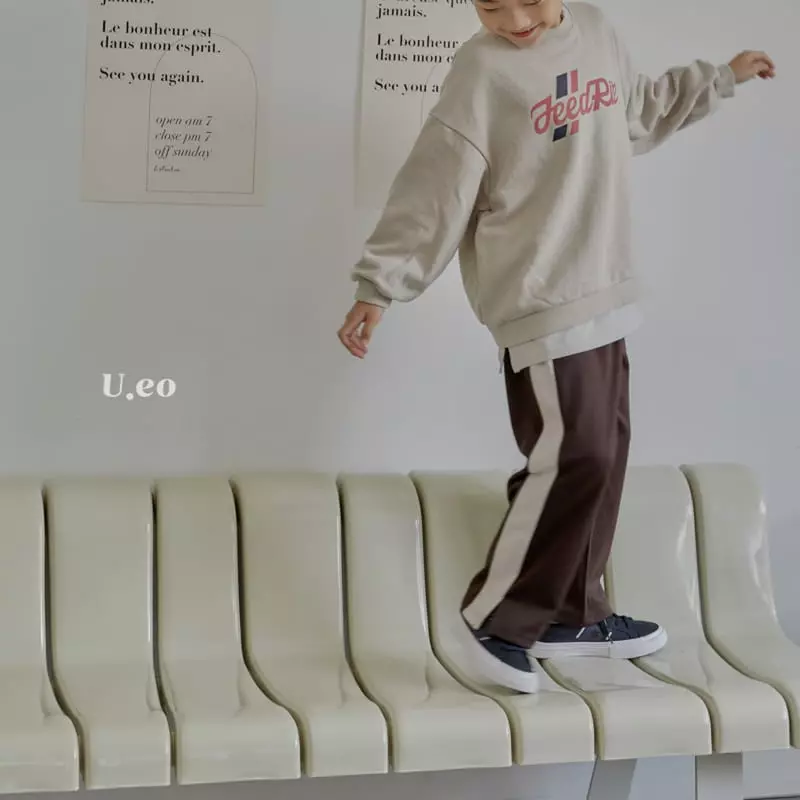 U Eo - Korean Children Fashion - #kidsstore - Trite Sweatshirt - 3