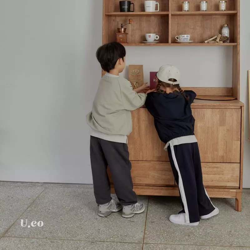 U Eo - Korean Children Fashion - #littlefashionista - Line Track Pants - 11