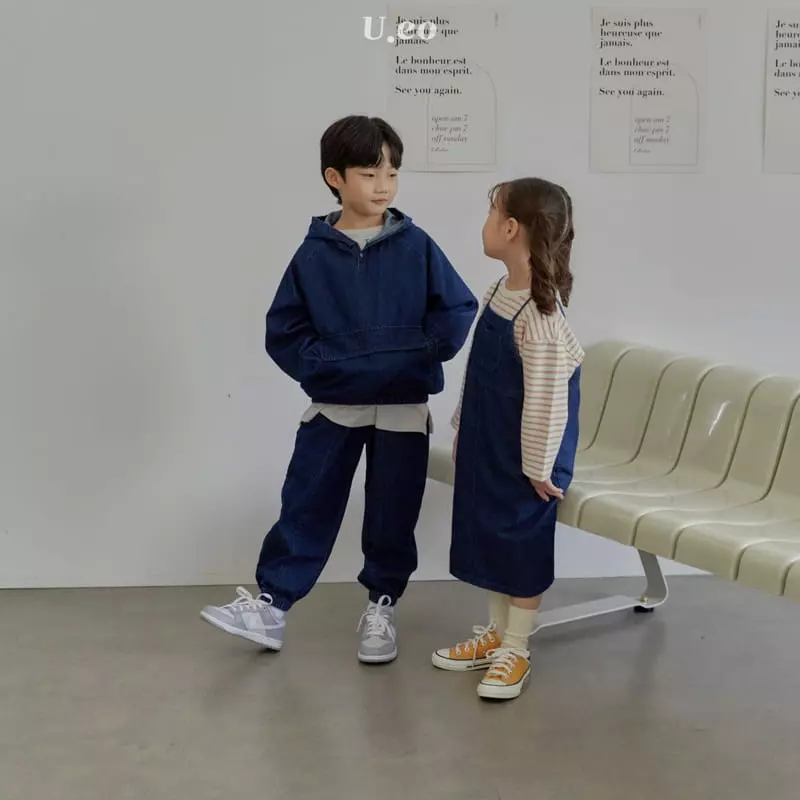 U Eo - Korean Children Fashion - #littlefashionista - Denim Pants - 9