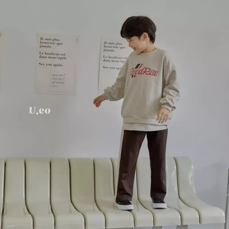 U Eo - Korean Children Fashion - #littlefashionista - Trite Sweatshirt - 6