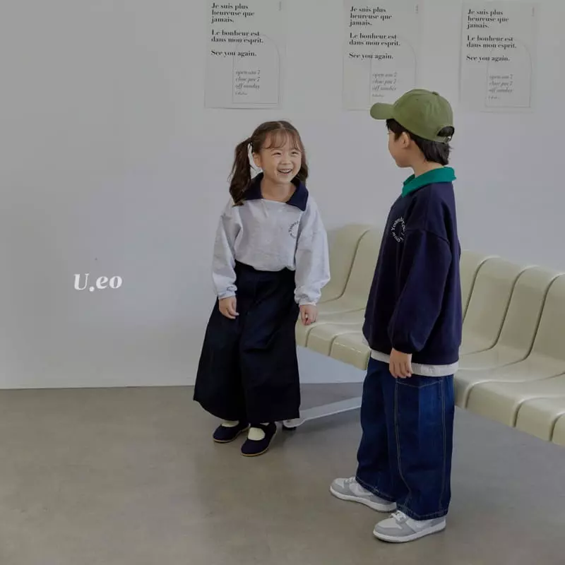 U Eo - Korean Children Fashion - #littlefashionista - Pintuck Skirt Pants - 10