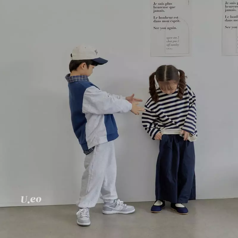 U Eo - Korean Children Fashion - #magicofchildhood - Agata Stripes Sweatshirt - 2