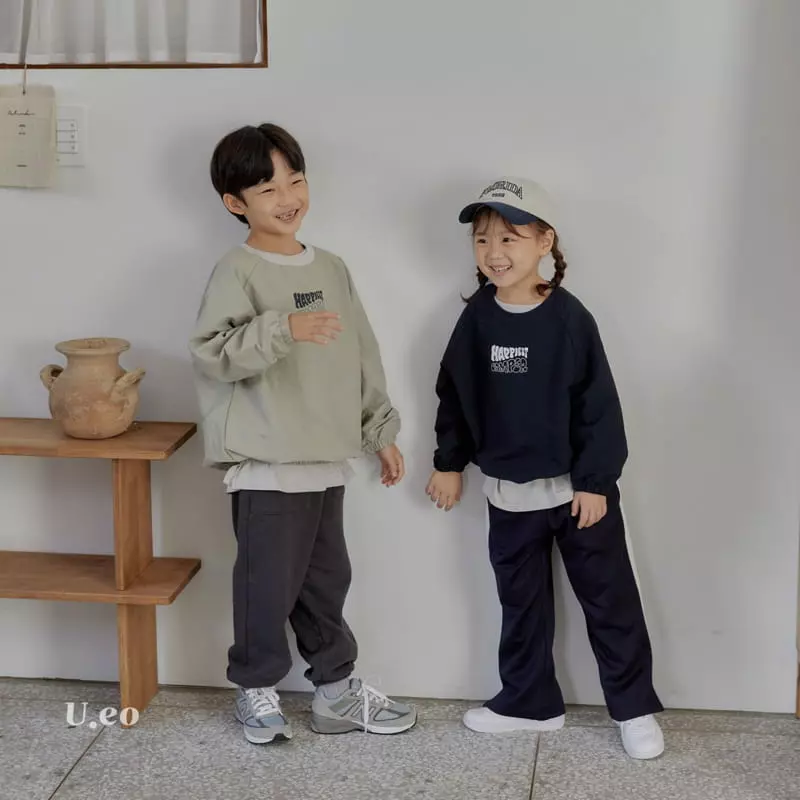 U Eo - Korean Children Fashion - #magicofchildhood - Line Track Pants - 12