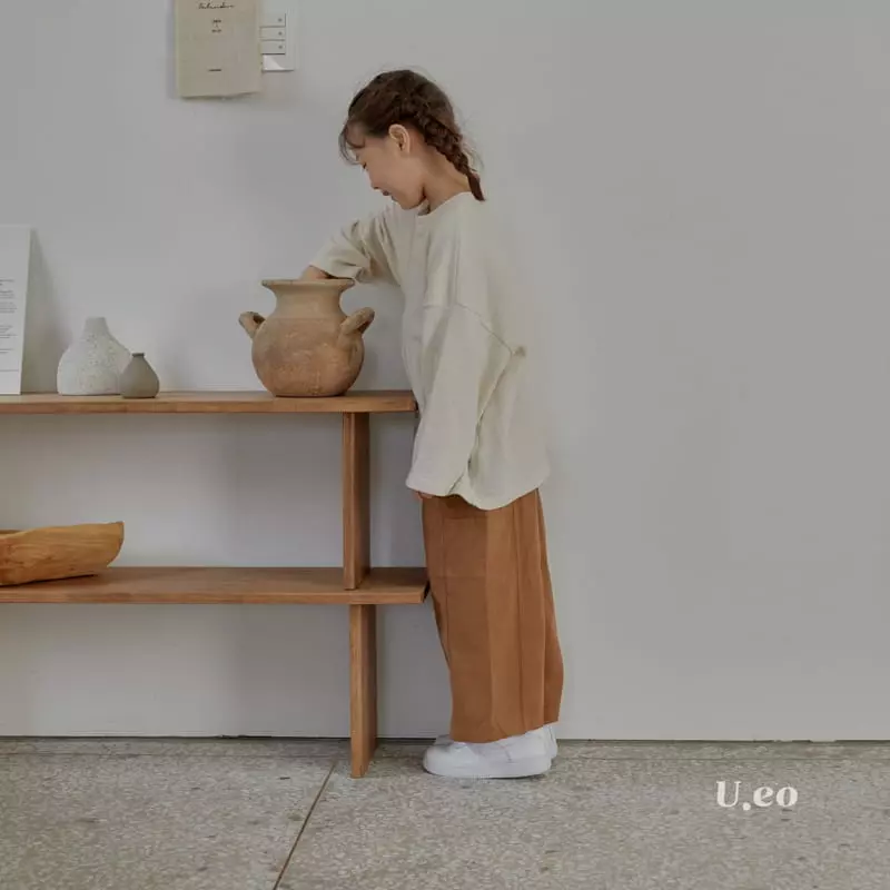 U Eo - Korean Children Fashion - #magicofchildhood - Natural Tee - 8