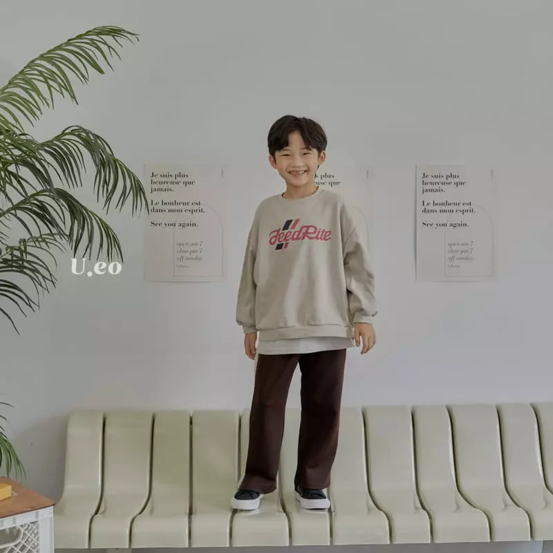U Eo - Korean Children Fashion - #magicofchildhood - Trite Sweatshirt - 7