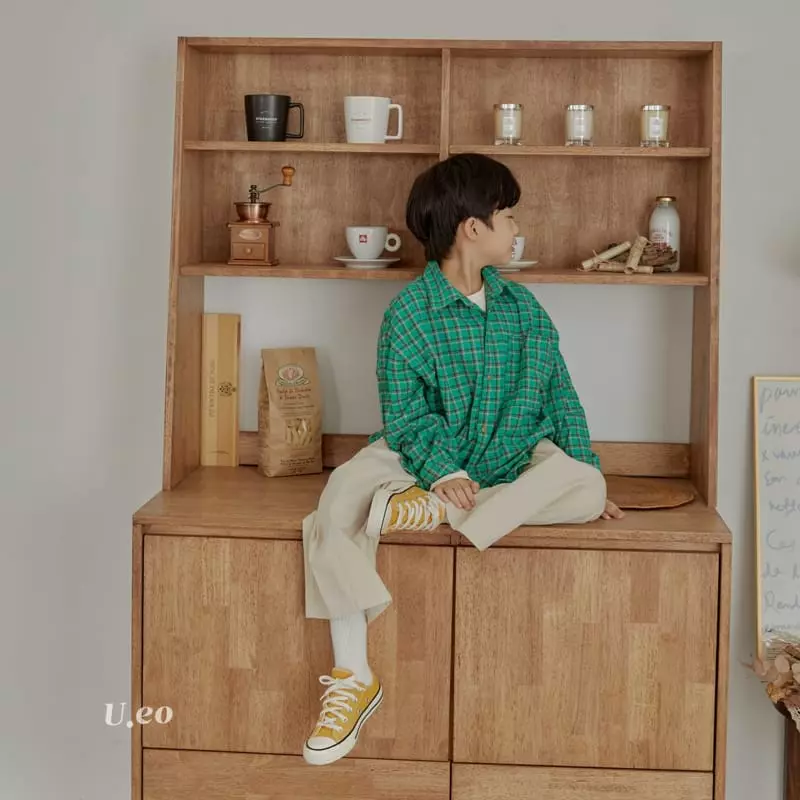U Eo - Korean Children Fashion - #magicofchildhood - Check SHIrt - 5