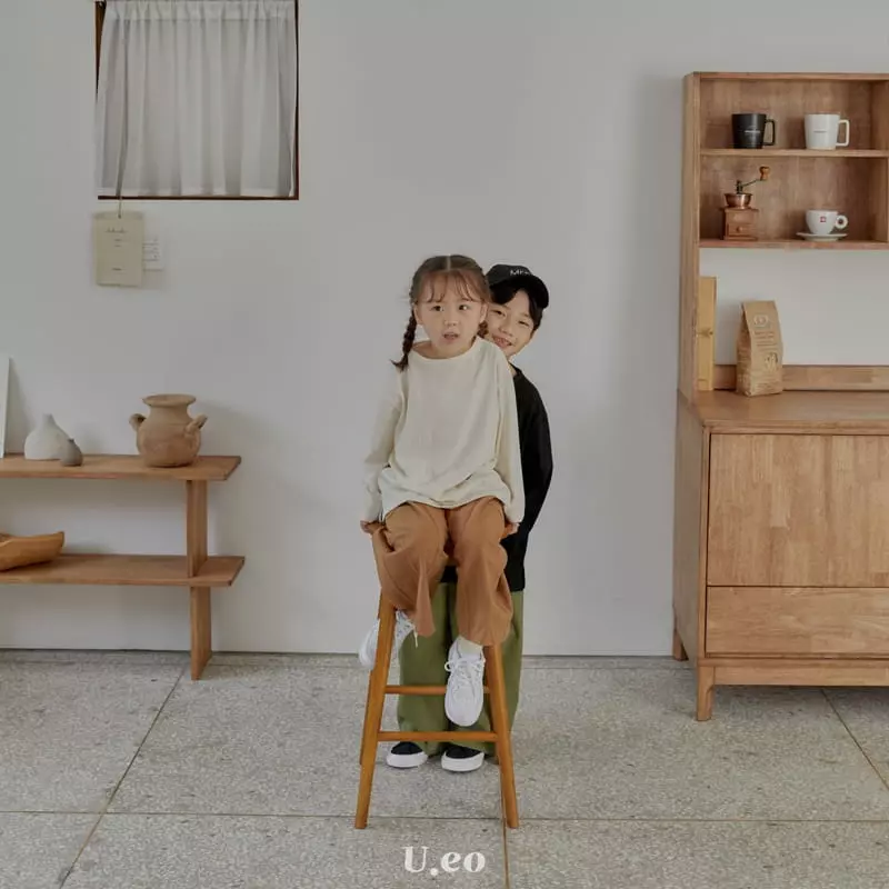 U Eo - Korean Children Fashion - #stylishchildhood - Soft Slit Tee - 6
