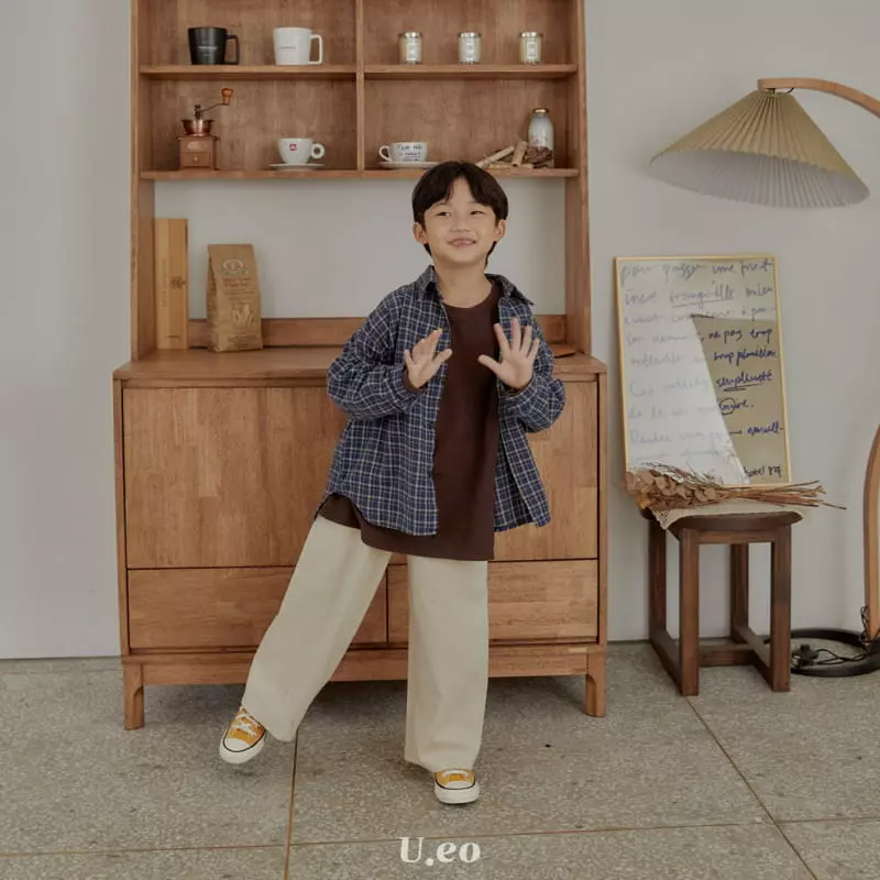 U Eo - Korean Children Fashion - #toddlerclothing - Side Pocket Pants - 3