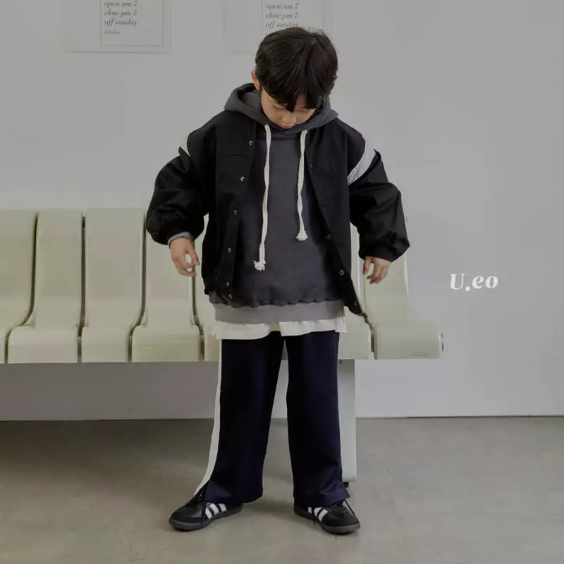 U Eo - Korean Children Fashion - #toddlerclothing - U EO Hoody - 8