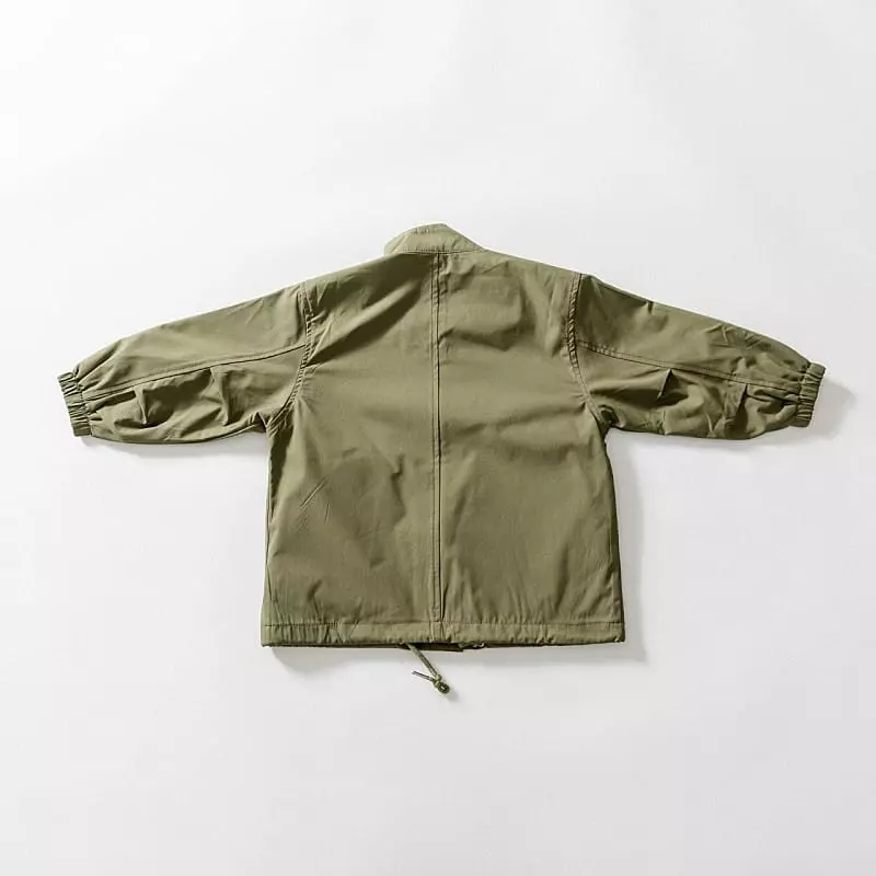 U & I - Korean Children Fashion - #Kfashion4kids - Simple Point Field Jacket - 2